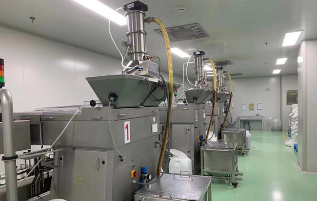 成都某企業藥粉負壓加料供粉系統