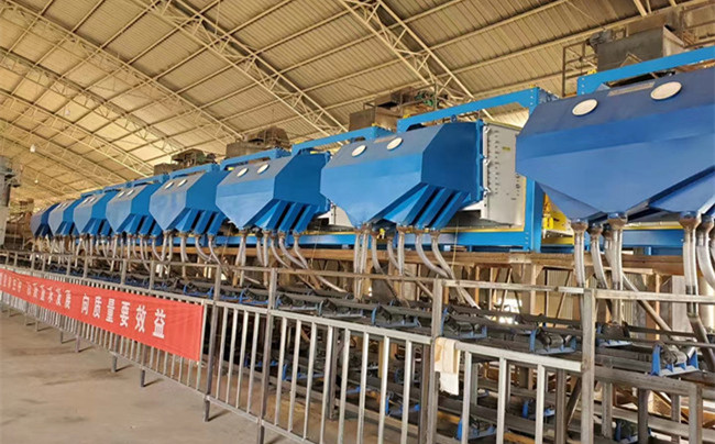 新疆某公司機制砂精細篩分生產線  